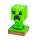PALADONE Lampka Minecraft Creeper - 1247171 - zdjęcie 2